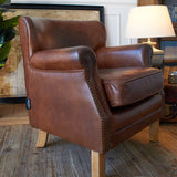 Cambridge Vintage Leather Armchair