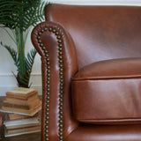 Cambridge Vintage Leather 2 Seater Sofa