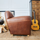 Vintage Dordogne Leather Armchair