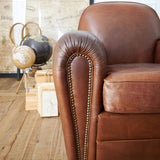 Vintage Dordogne Leather Armchair