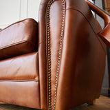 Vintage Dordogne Leather Armchair