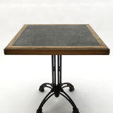 Marseille 70cm quadratischer Bistrotisch aus Massivholz