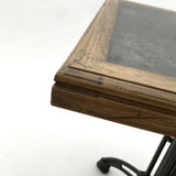 Marseille 70cm quadratischer Bistrotisch aus Massivholz