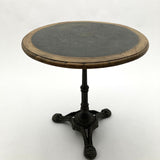 Paris 70cm runder Bistrotisch aus Massivholz