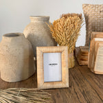 Portafoto con cornice in osso Cinnamon - OrchideaMilano1981