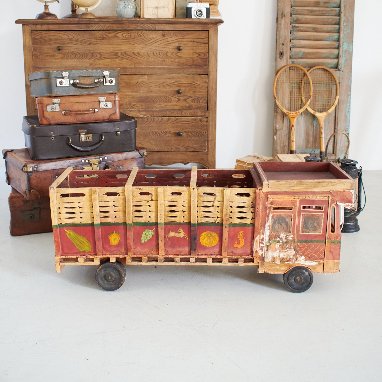Camion in legno Indian Original Truck modello B - OrchideaMilano1981