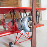 Aereo in lamiera Red Baron