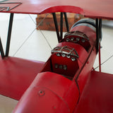 Aereo in lamiera Red Baron