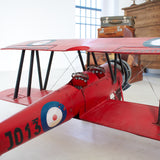 Aereo in lamiera Red Baron