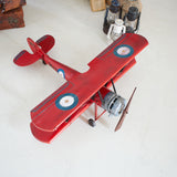 Aereo in lamiera Red Baron