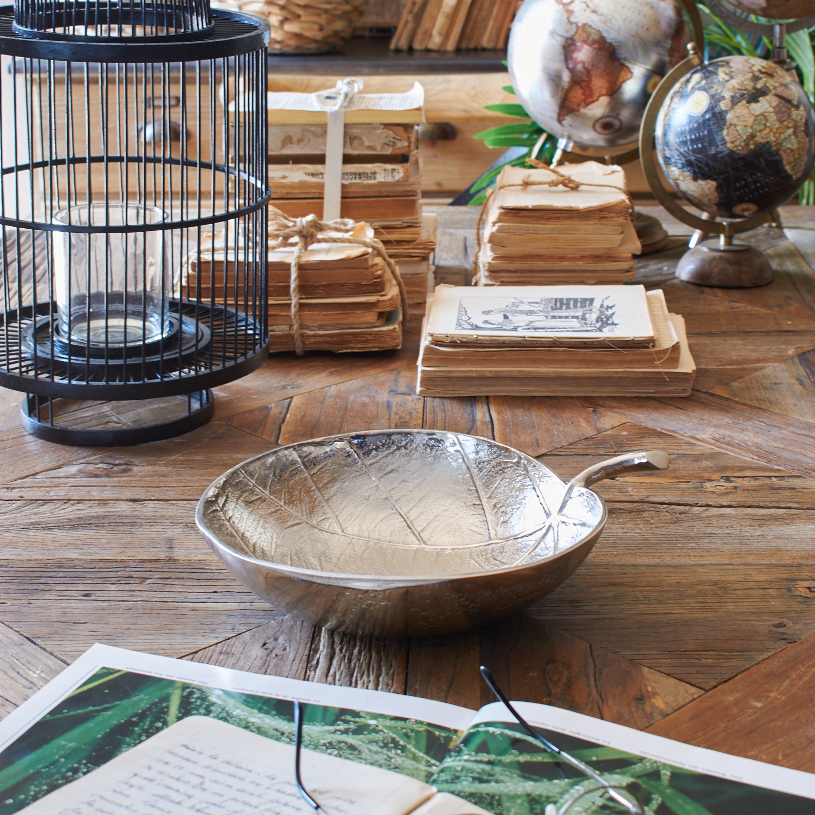 Ciotola in fusione di alluminio set di 2 - OrchideaMilano1981