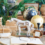 Oggetto decorativo in fusione di alluminio Horse - OrchideaMilano1981