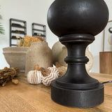 Lampada da tavolo in legno Hannover