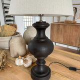 Lampada da tavolo in legno Hannover