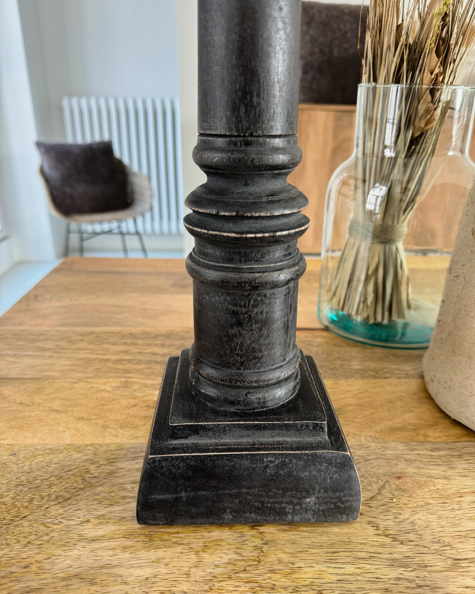 Lampada da tavolo in legno Chicago - OrchideaMilano1981