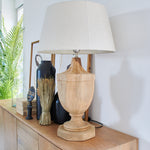 Lampada da tavolo in legno Antiparos - OrchideaMilano1981