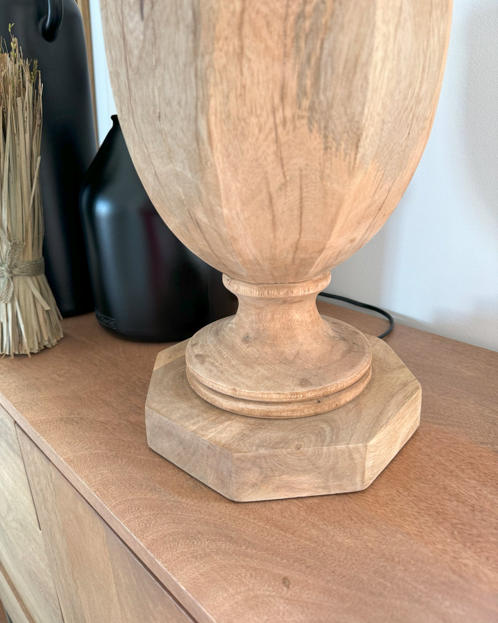 Lampada da tavolo in legno Antiparos - OrchideaMilano1981