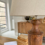 Lampada da tavolo in legno Cartagena - OrchideaMilano1981