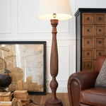 Lampada da terra in legno Salamanca - OrchideaMilano1981