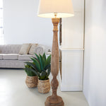 Lampada da terra in legno Toledo - OrchideaMilano1981