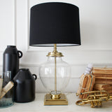 Pigalle metal and glass table lamp