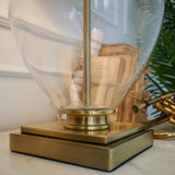 Pigalle metal and glass table lamp