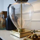 Pigalle metal and glass table lamp