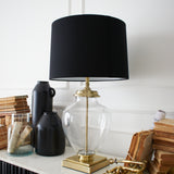 Pigalle metal and glass table lamp