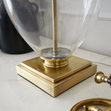 Pigalle metal and glass table lamp