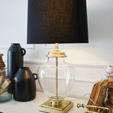 Pigalle metal and glass table lamp