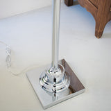 Lampada da terra in metallo e vetro Garnier - OrchideaMilano1981