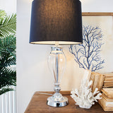 Lampada da tavolo in metallo e vetro Garnier - OrchideaMilano1981