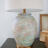 Lampada da tavolo in ceramica Otranto