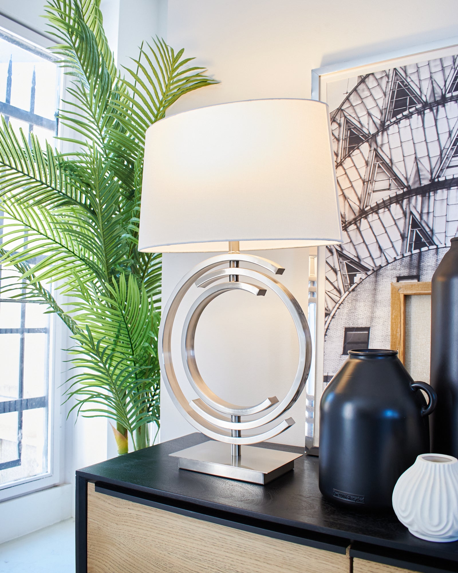 Lampada da tavolo in metallo Mayfair - OrchideaMilano1981