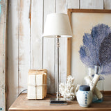 Highgrove Chrome Aluminium Table Lamp