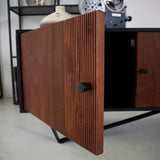 Mobile porta TV in legno e ferro Impronte 150 cm - OrchideaMilano1981