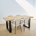 Tavolo in legno e ferro Fresno Small 180 cm - OrchideaMilano1981