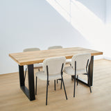 Tavolo in legno e ferro Fresno Small 180 cm - OrchideaMilano1981