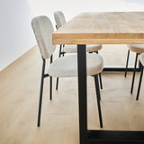 Tavolo in legno e ferro Fresno Small 180 cm - OrchideaMilano1981