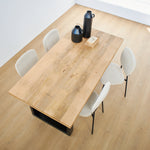 Tavolo in legno e ferro Fresno Small 180 cm - OrchideaMilano1981