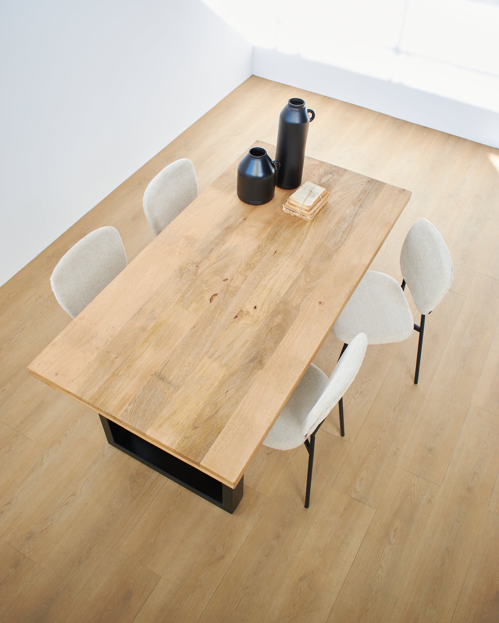 Tavolo in legno e ferro Fresno Small 180 cm - OrchideaMilano1981