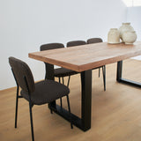 Tavolo in legno e ferro Denver Medium 200 cm