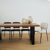 Tavolo in legno e ferro Denver Medium 200 cm