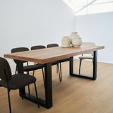 Tavolo in legno e ferro Denver Medium 200 cm