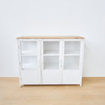 Credenza in ferro e vetro Antibes 121 cm - OrchideaMilano1981
