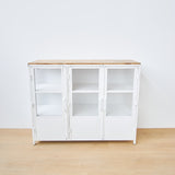Credenza in ferro e vetro Antibes 121 cm - OrchideaMilano1981
