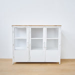 Credenza in ferro e vetro Antibes 121 cm - OrchideaMilano1981
