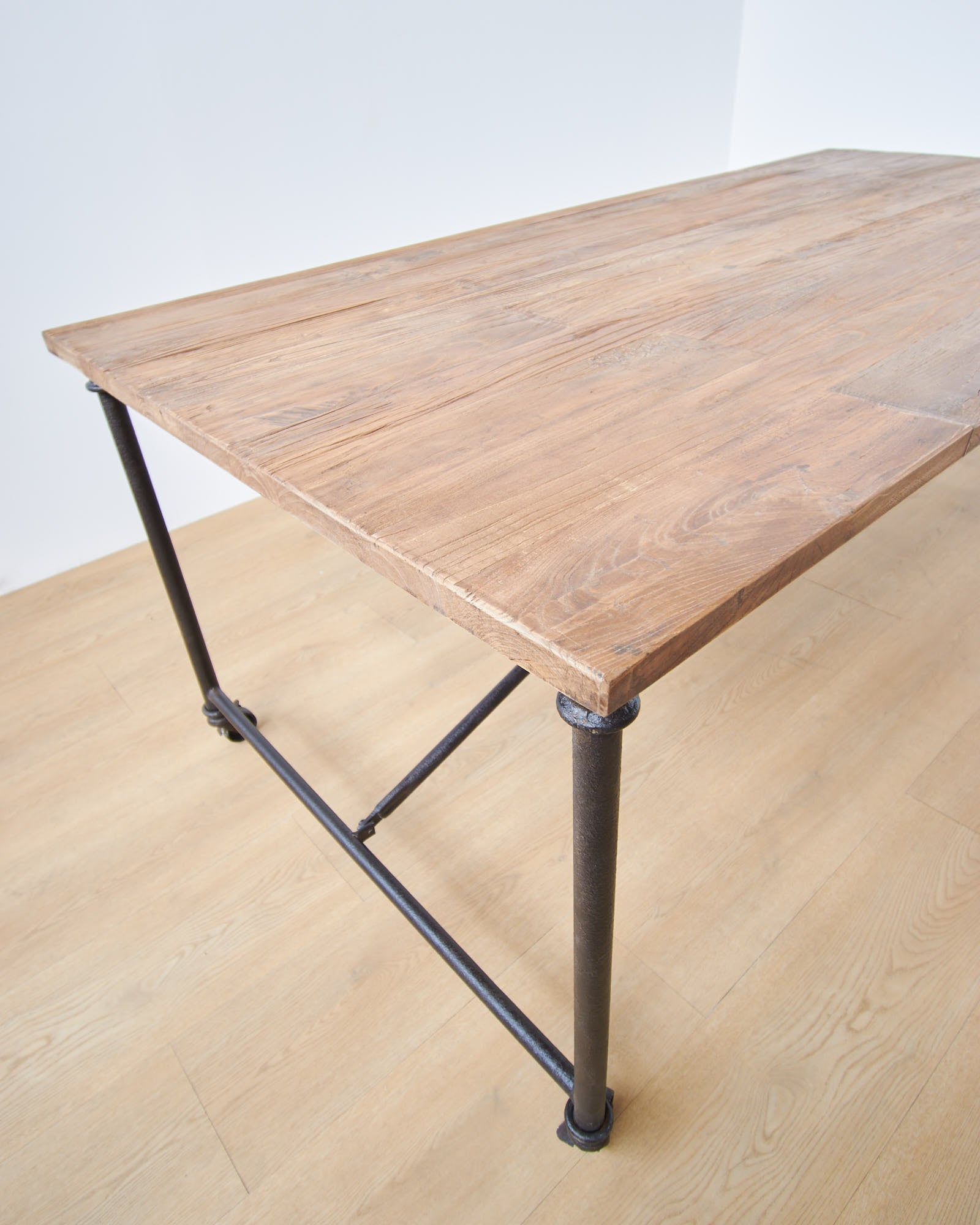 Tavolo in legno e ferro Rotterdam 200 cm - OrchideaMilano1981
