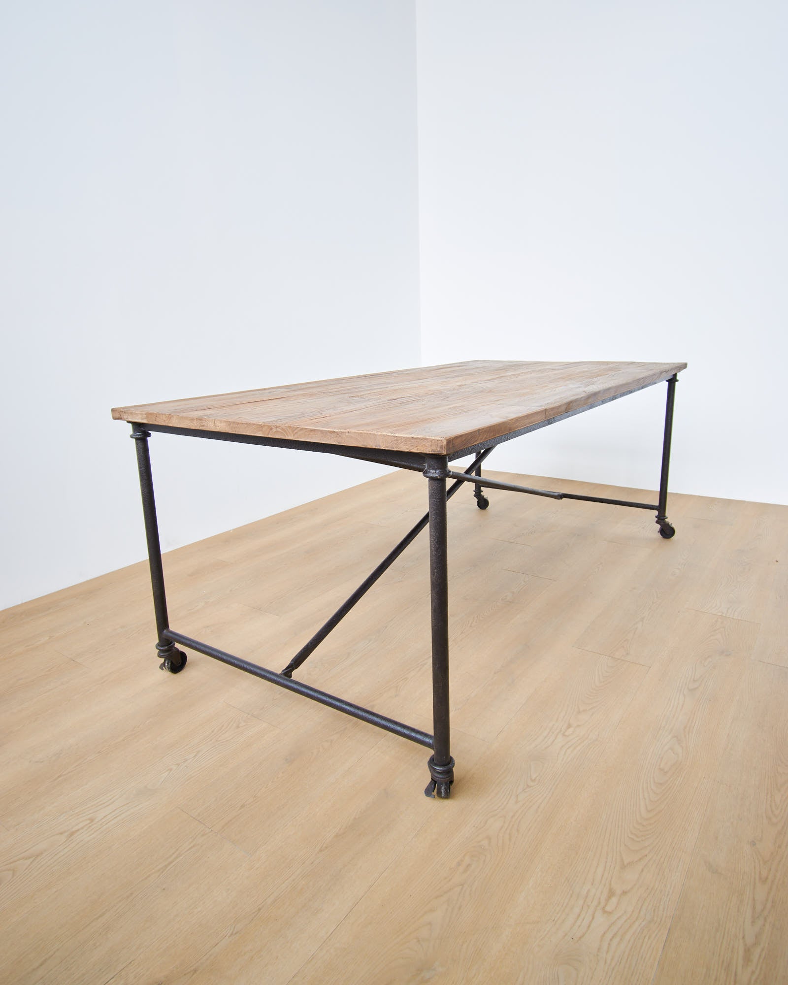 Tavolo in legno e ferro Rotterdam 200 cm - OrchideaMilano1981