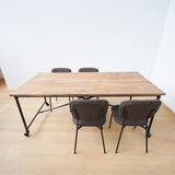 Tavolo in legno e ferro Rotterdam 200 cm - OrchideaMilano1981